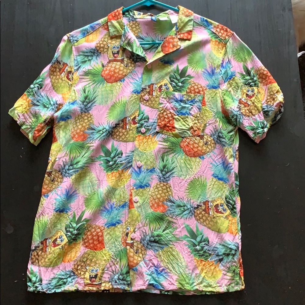 Spongebob Hawaiian shirt